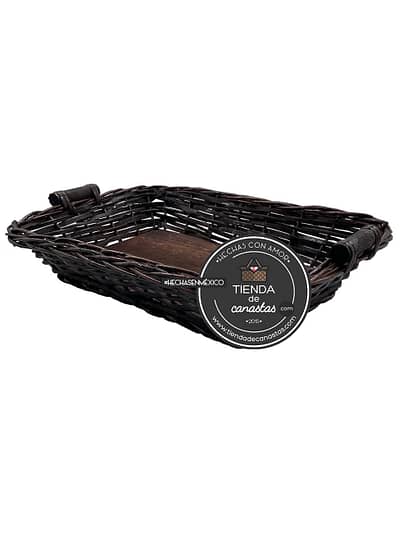 Charola Portuguesa Chocolate Grande ISO x Tienda de Canastas